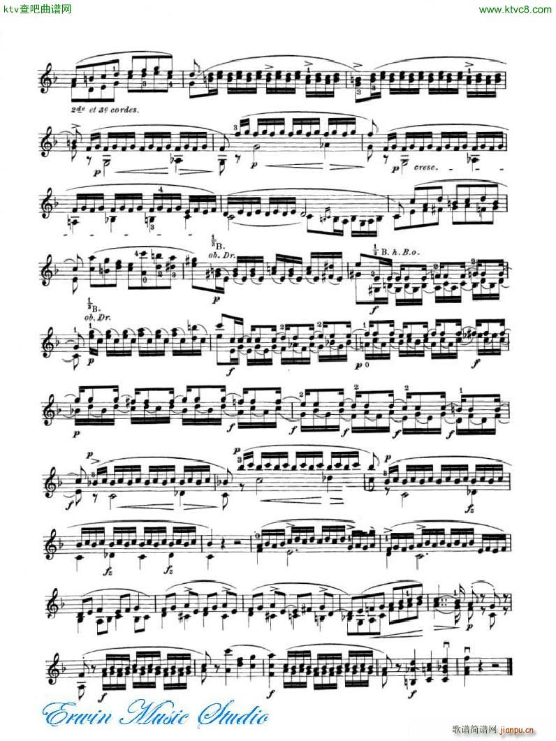 �_�� 24�׾�����Pierre Rode 24 Studi Per violino 17 24(ʮ�ּ�����)14