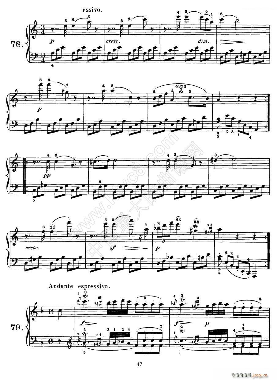 Czerny 100 Progressive Studies Op 139 78 83(����V)1