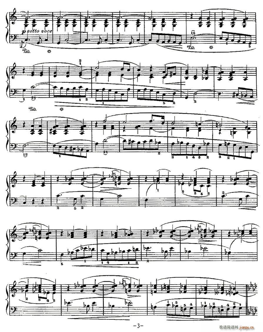 valse��Op.64, No.3(ʮ�ּ�����)3