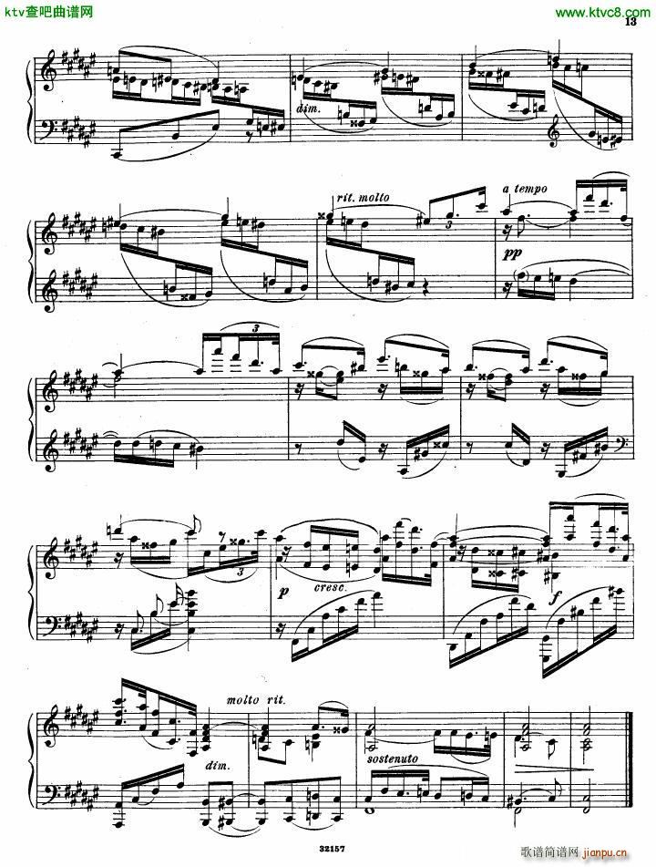 Gliere 25 Preludes op30 Book3(����V)11