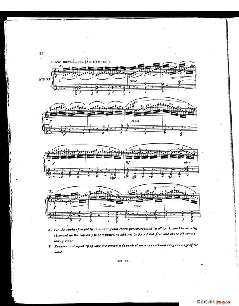 Czerny Etudes de la Velocite(����V)17
