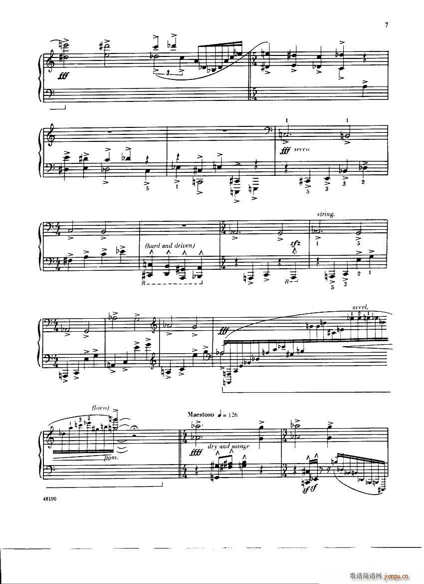 Corigliano Etude Fantasy(����V)8