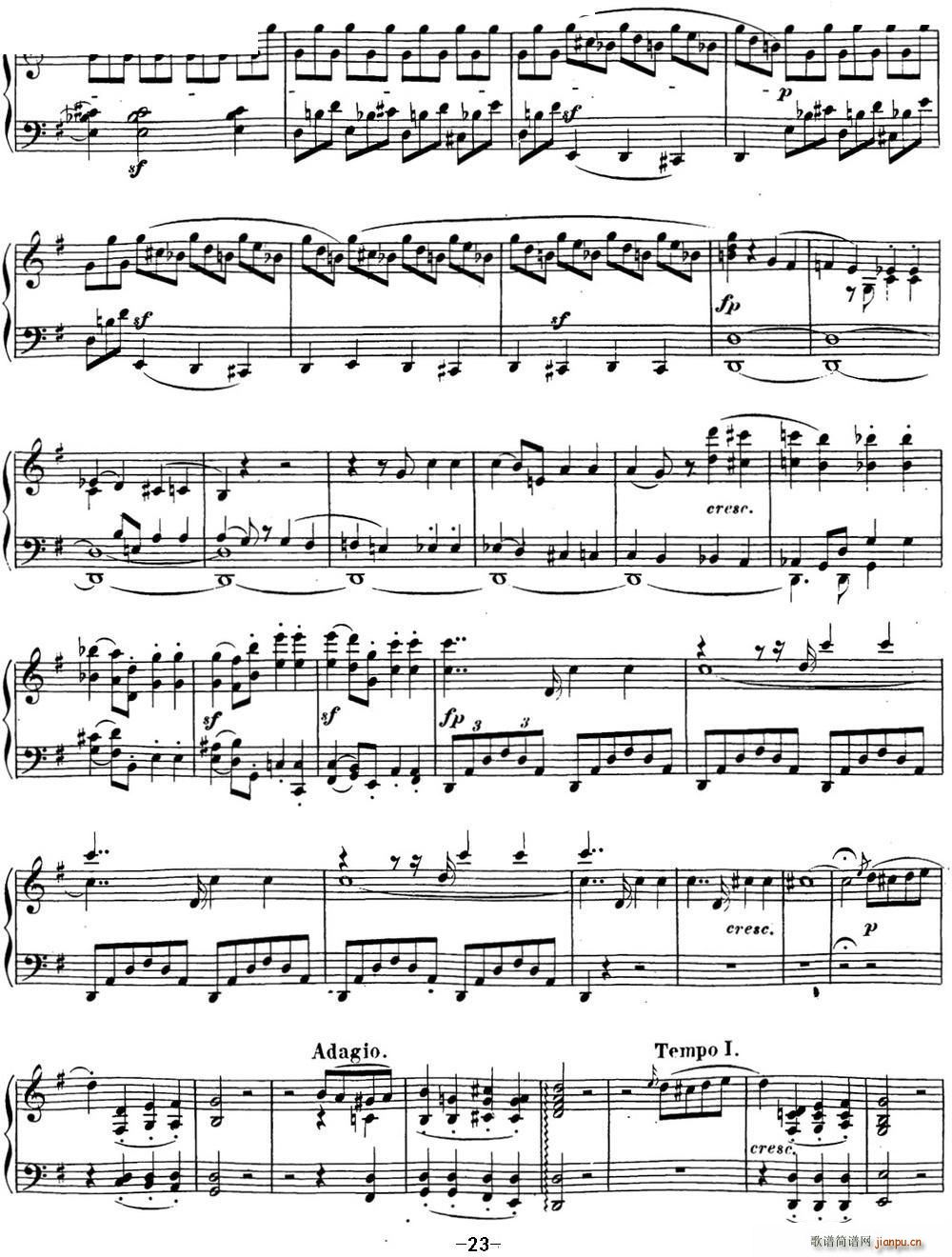 ؐ���������Q��16 G���{ Op 31 No 1 G major(����V)23