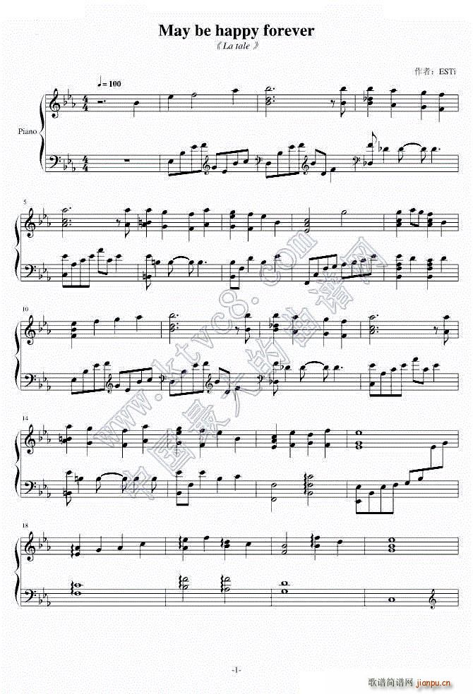 May be happy forever(����V)1