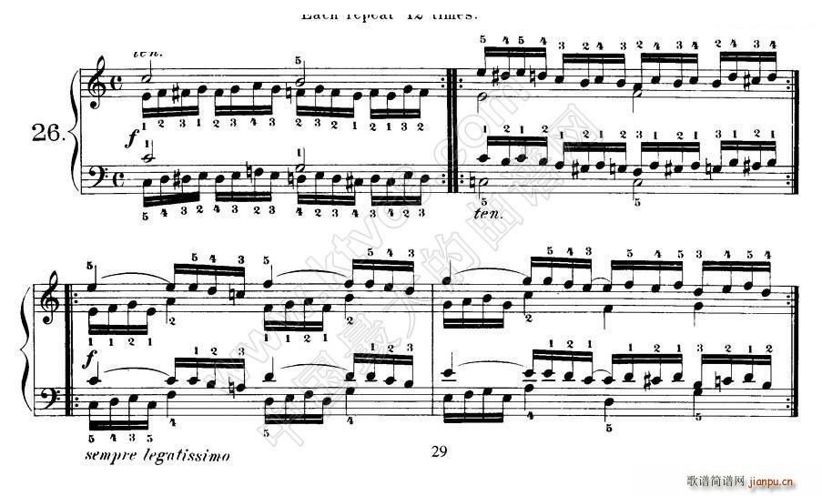 Czerny 40 Daily Exerci Op 337 25 30 40���ճ�Ӗ����(����V)7