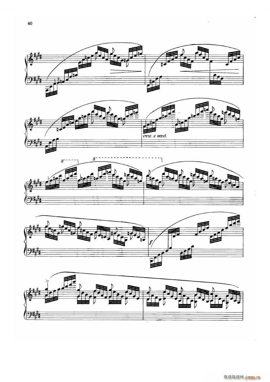 Dohnanyi Etude Op 28 5 5(ʮ�ּ�����)6