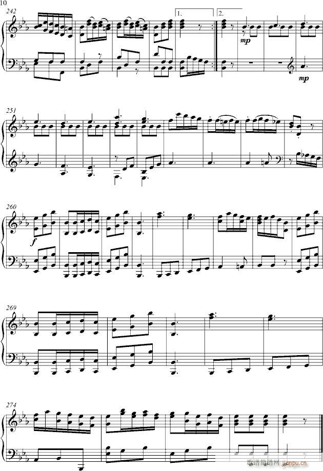 Symphony No.1 for Piano Solo(����V)10