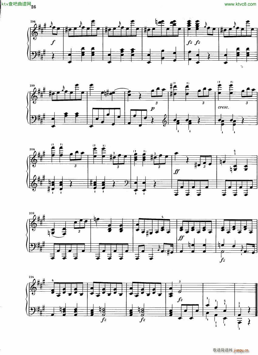 Field 01 2 Piano Sonata No2(����V)14