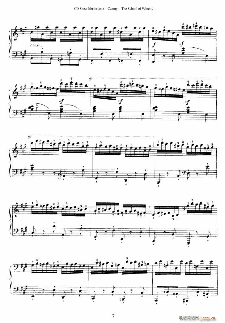 Czerny op 299 Schule der Gel ufigkeit 2(����V)7