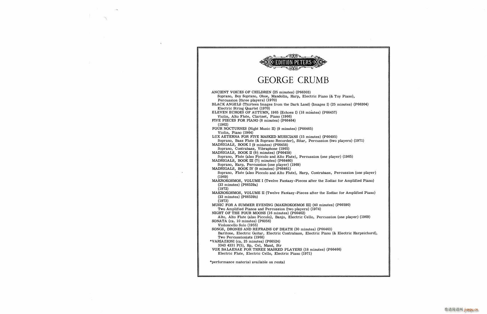 Crumb Makrokosmos Volume 2(����V)22