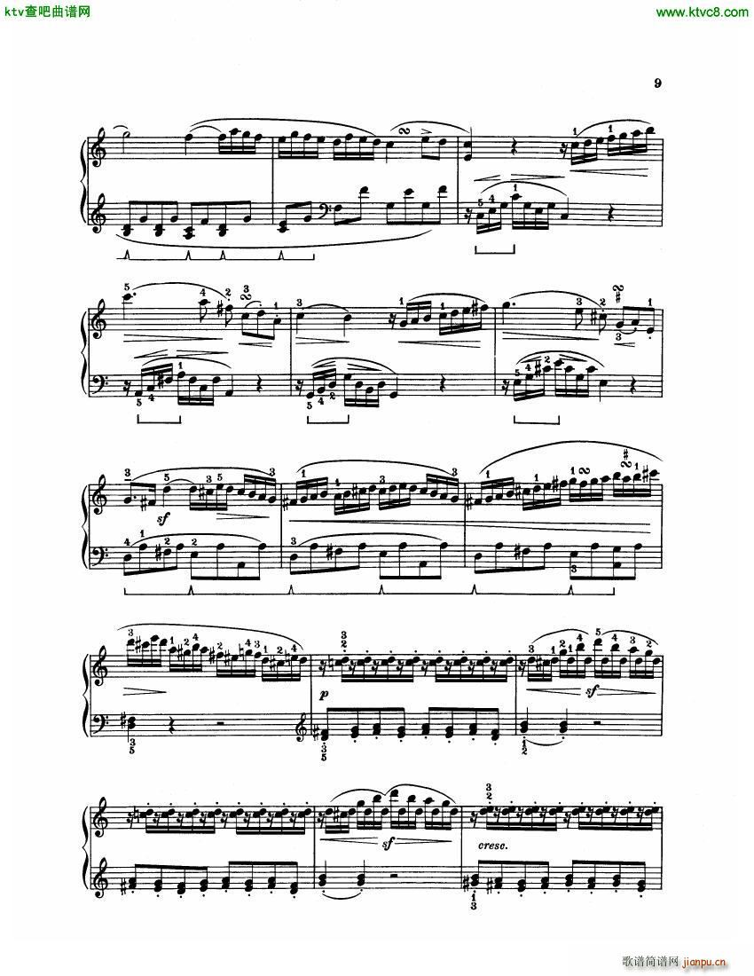 Beethoven op 51 no 1 Rondo in C major(����V)3