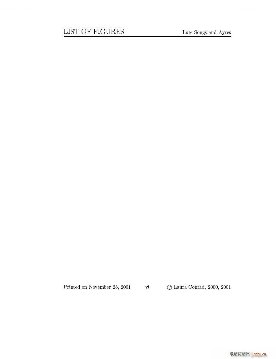 Dowland Lute Music һ Lute Music һ(ʮ�ּ�����)6