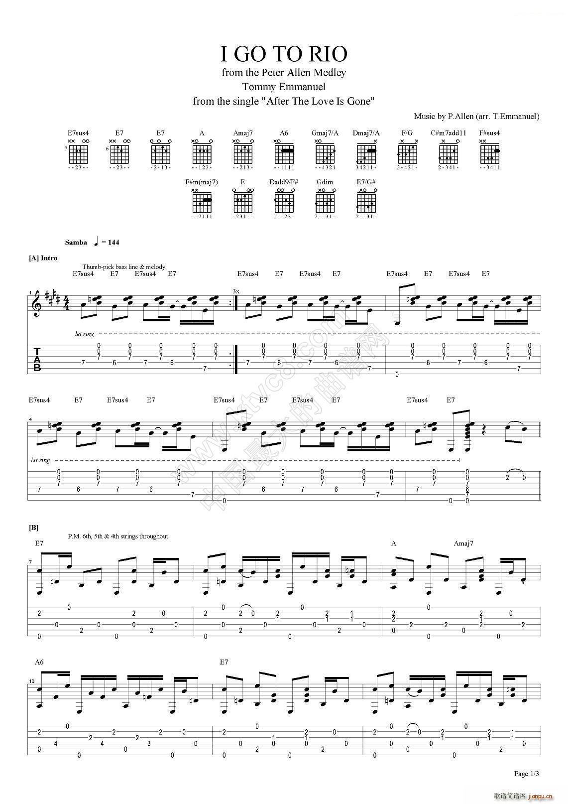 tommy emmanuel i go to rio ָ������(�����V)1