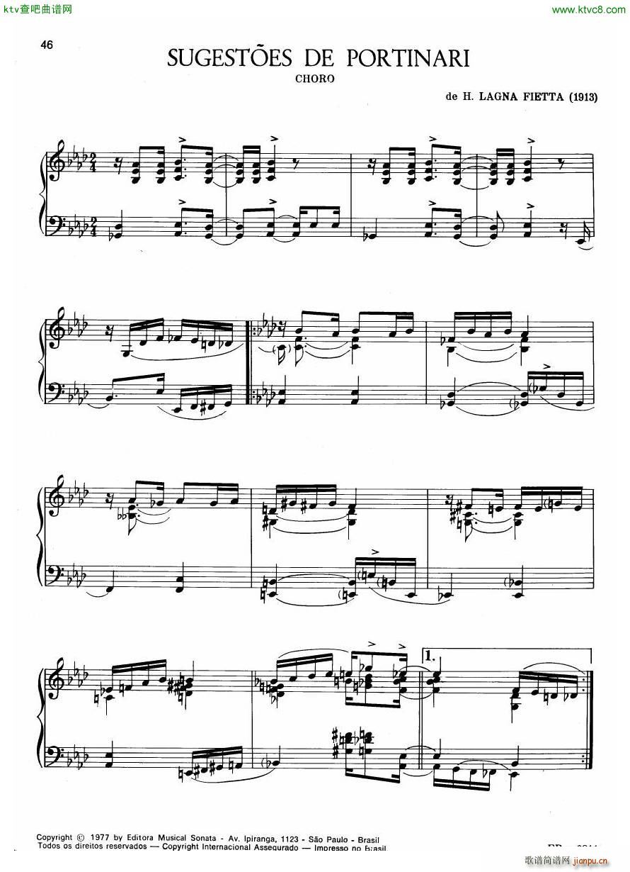 Centen��rio do Choro Vol 1 20 Choros Para Piano(����V)44