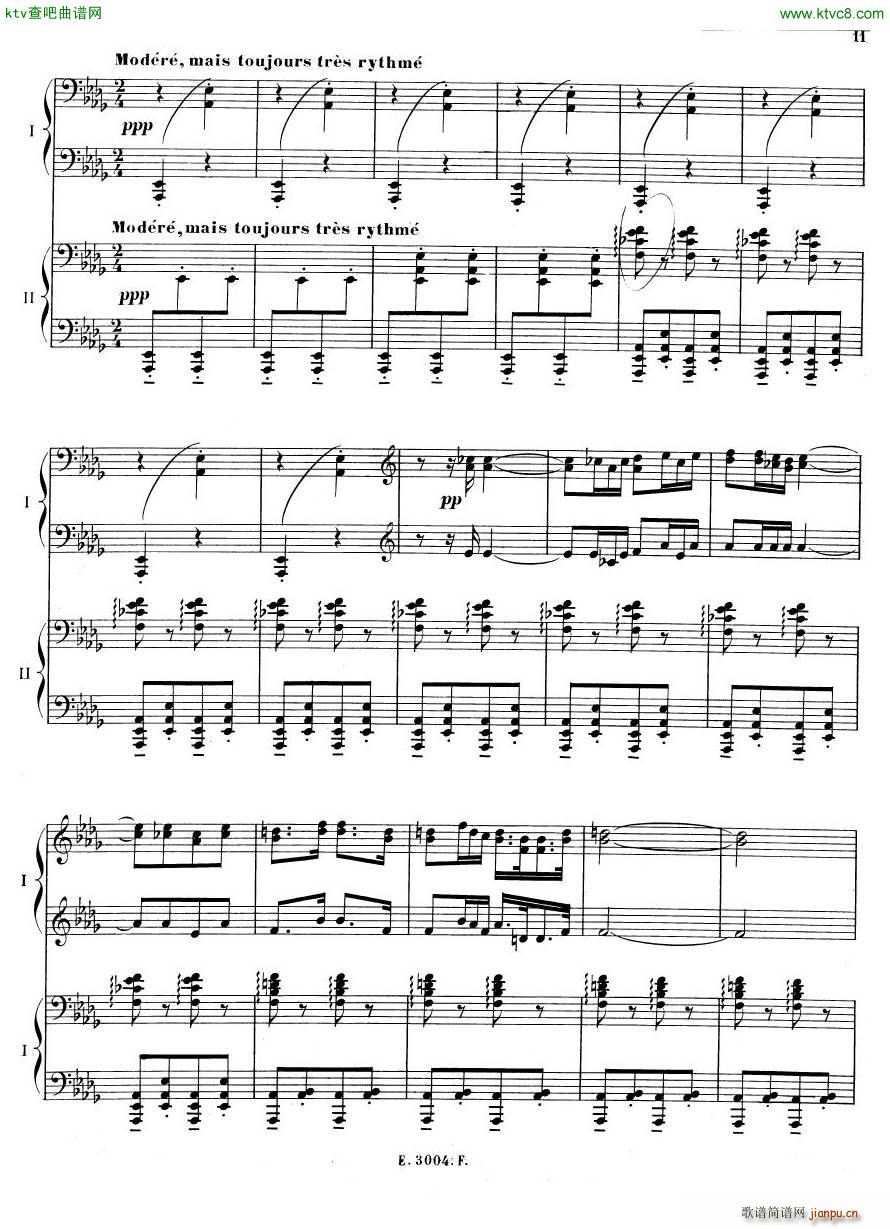 Debussy Ravel 3 Nocturnes 2pno(����V)19