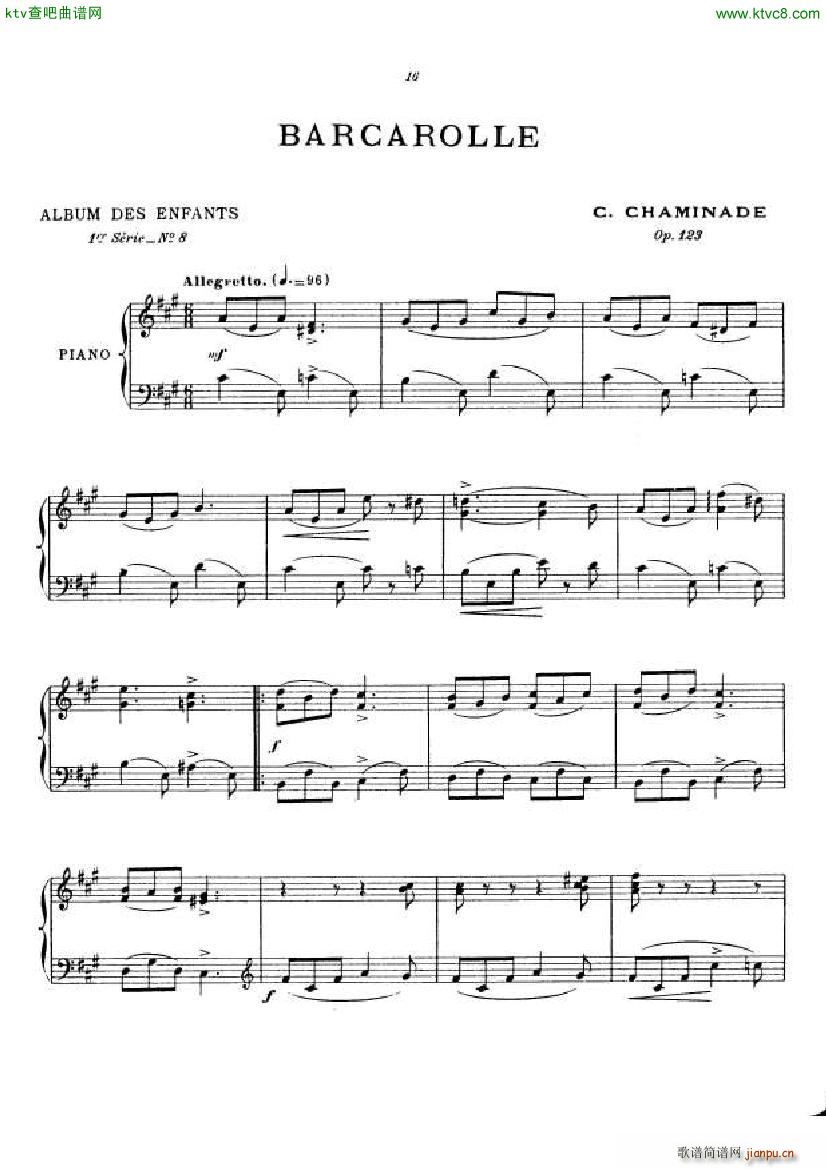 Chaminade Album des Enfants op 123(����V)15