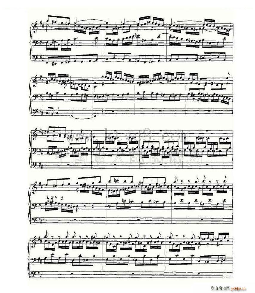 Prelude and Fugue in B Minor BWV 544 ���L(f��ng)���V(ʮ�ּ�����)10