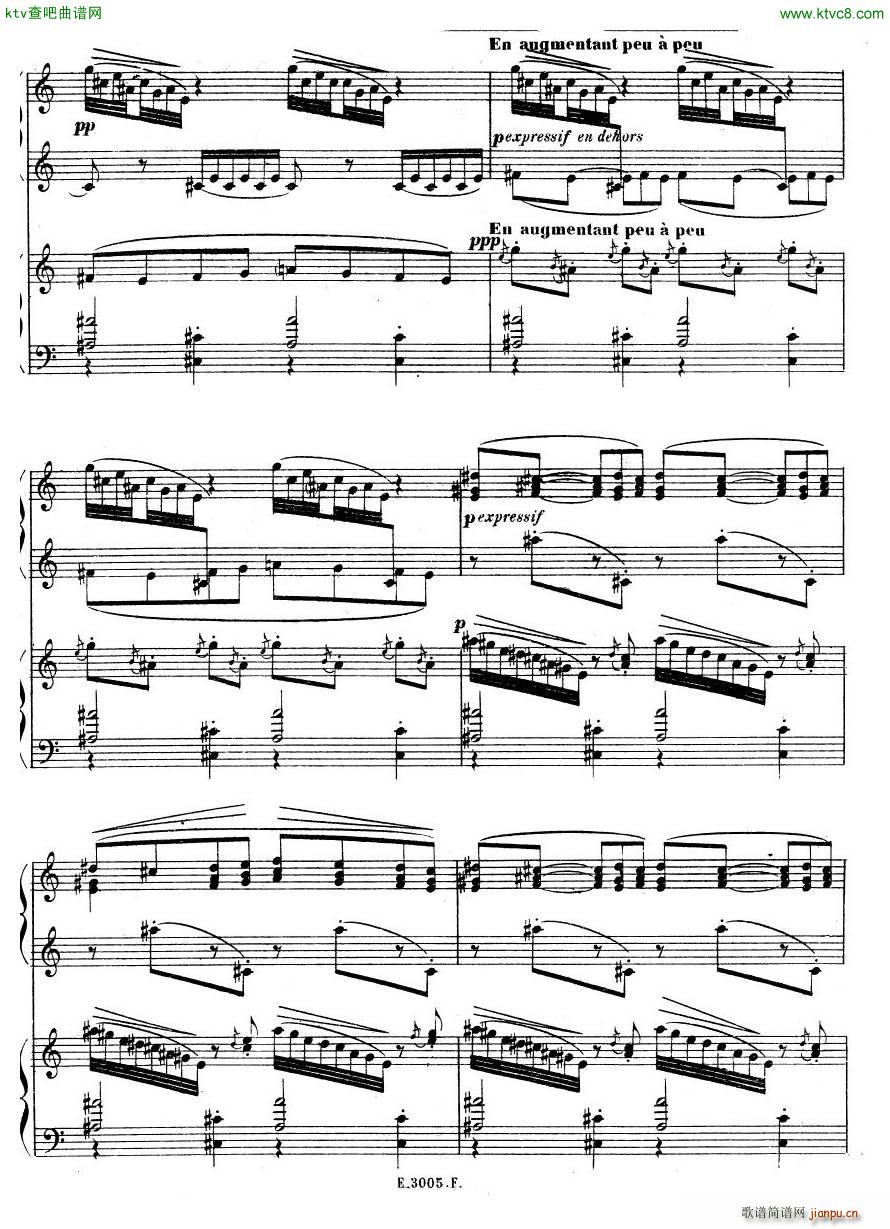 Debussy Ravel 3 Nocturnes 2pno(����V)45