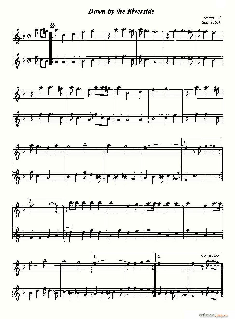 Down by the Riverside(ʮ�ּ�����)1