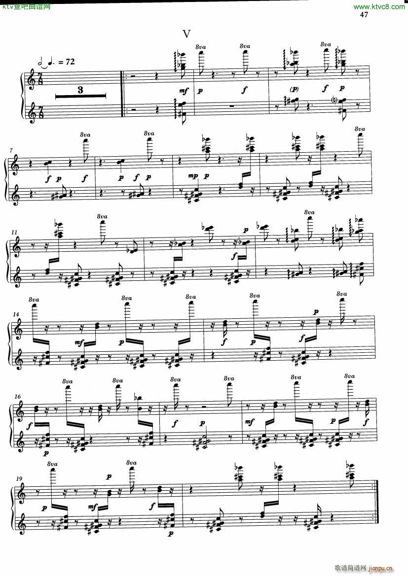 Feldman Nature Pieces for Piano(����V)14