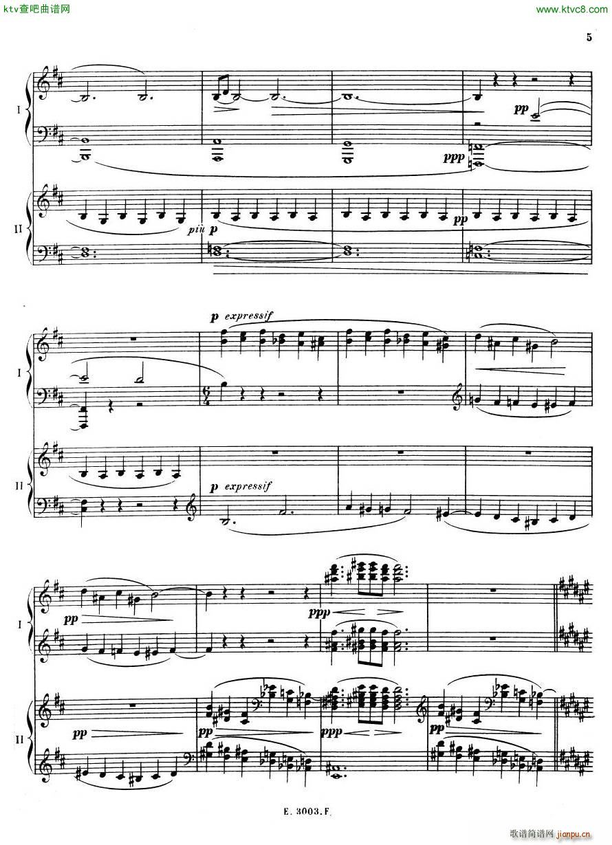 Debussy Ravel 3 Nocturnes 2pno(����V)5