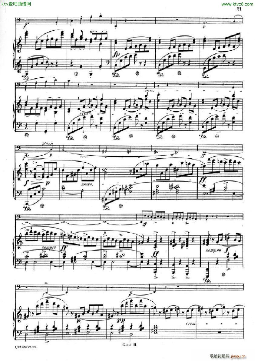 Hummel Sonata for cello and piano(����V)19