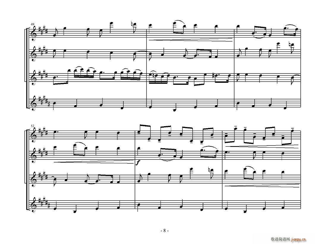 Kanon in D Dur(���V)8