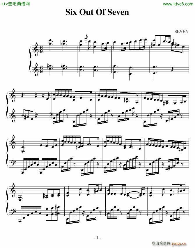 SIX OUT OF SEVEN(����V)1