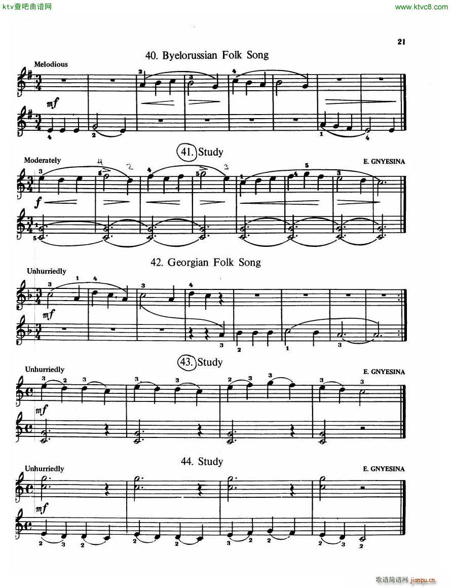 The Russian School of Piano Playing 1(����V)19