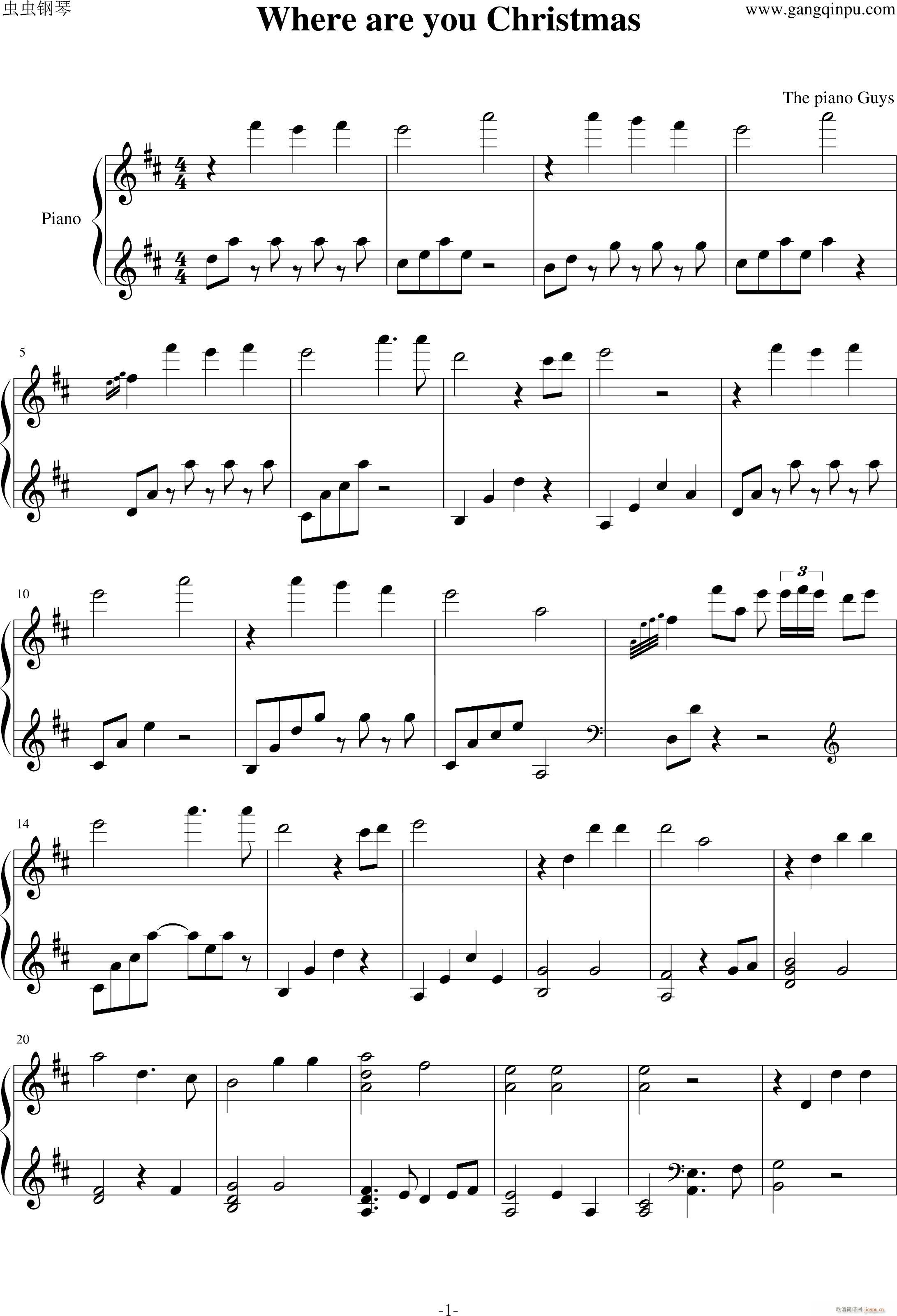 Where are you Christmas(����V)1