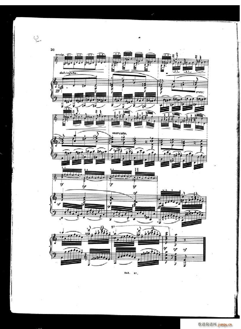 Czerny Etudes de la velocite book II(����V)18