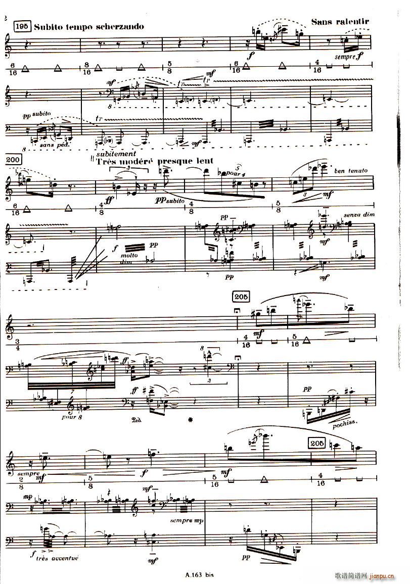 Boulez Sonatine Pour Flute Et Piano(����V)12