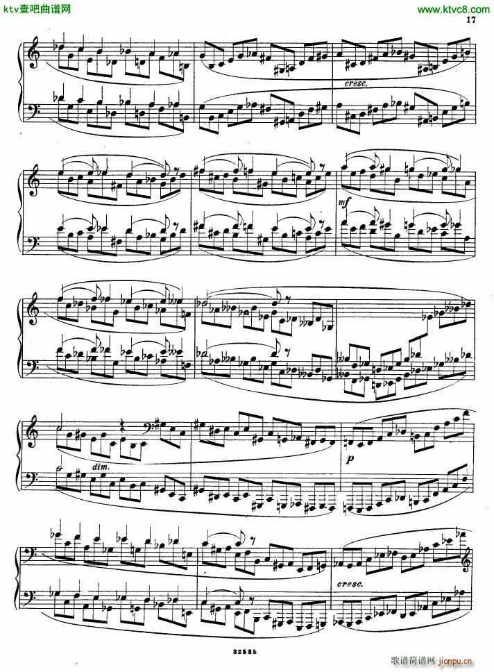 Gliere 25 Preludes op30 Book5(����V)15