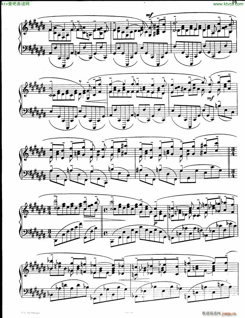 Bortkiewicz Op 42 Ballade and Op 46 Elegie(����V)19