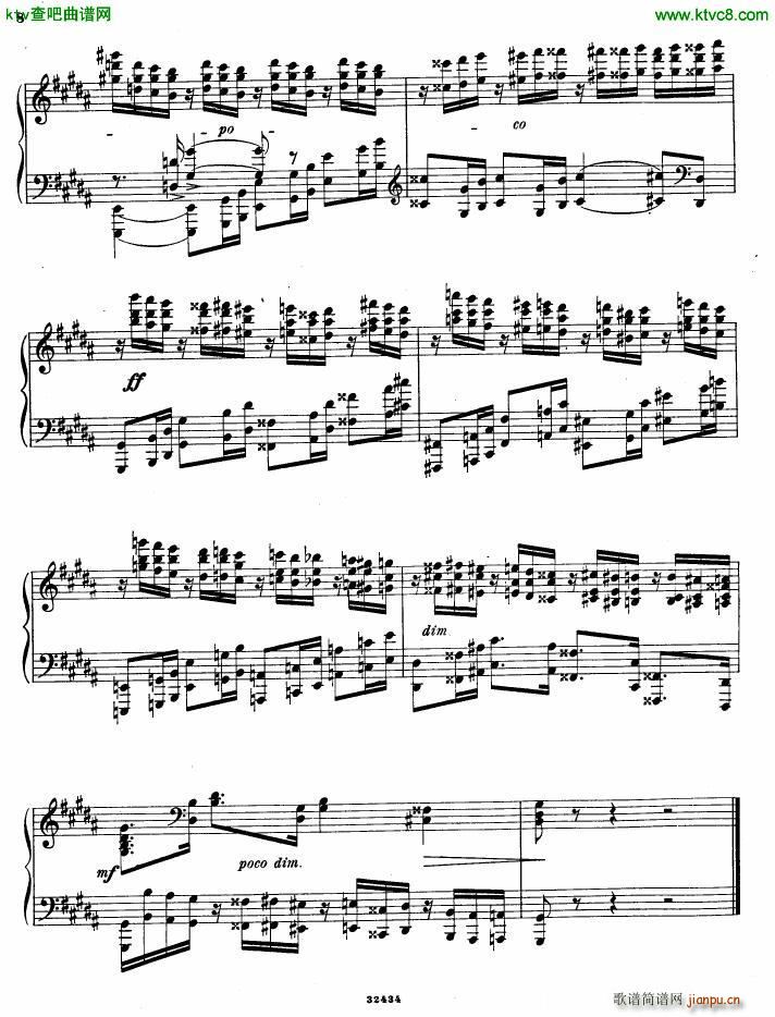 Gliere 25 Preludes op30 Book4(����V)7