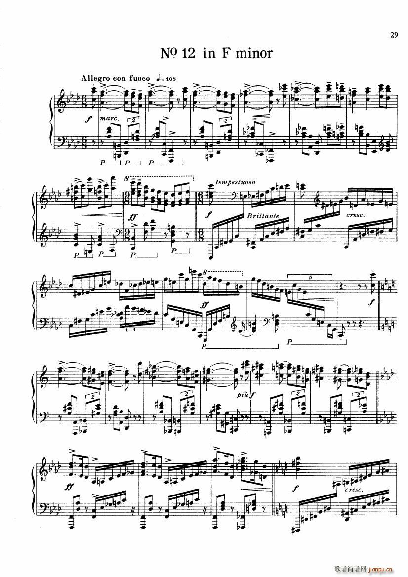 Bowen Op102 24 Preludes 10 12(����V)6