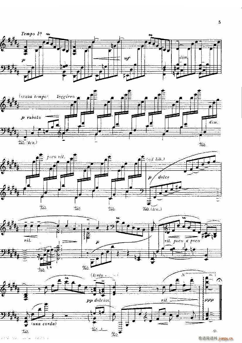 Bowen Op 86 Reverie Op 86 Reverie(ʮ�ּ�����)5