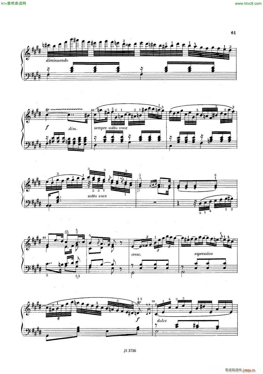 Dussek Sonate No26 op70 Retour a Paris(����V)21