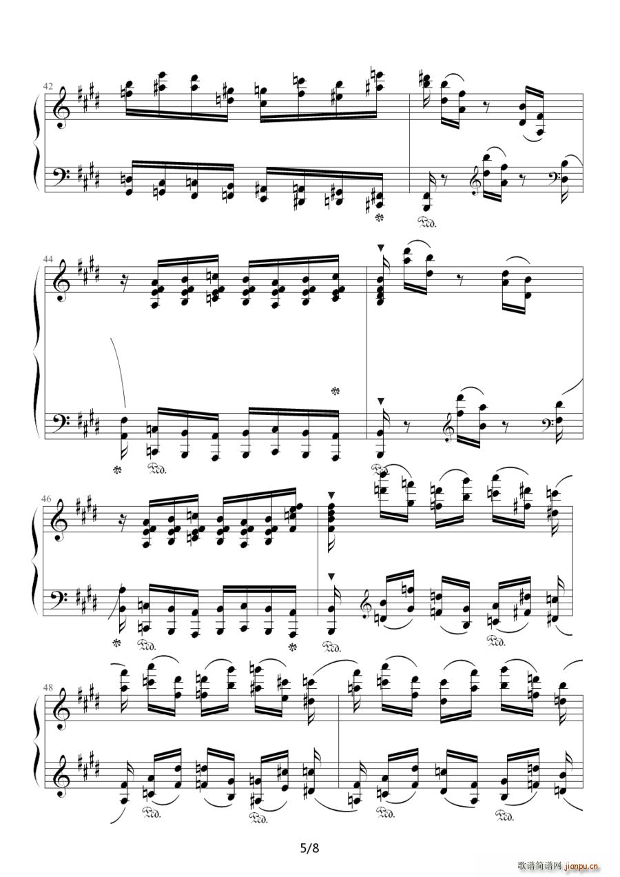 Chopin Ф�� ������ Op 10 No 3 �x�e��(ʮ�ּ�����)5