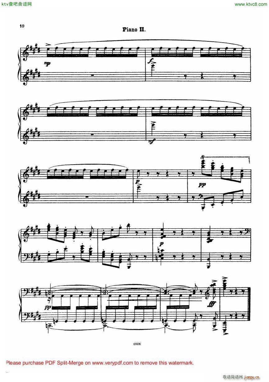 Arensky op 23 Suite No 2 Silhouettes(����V)31