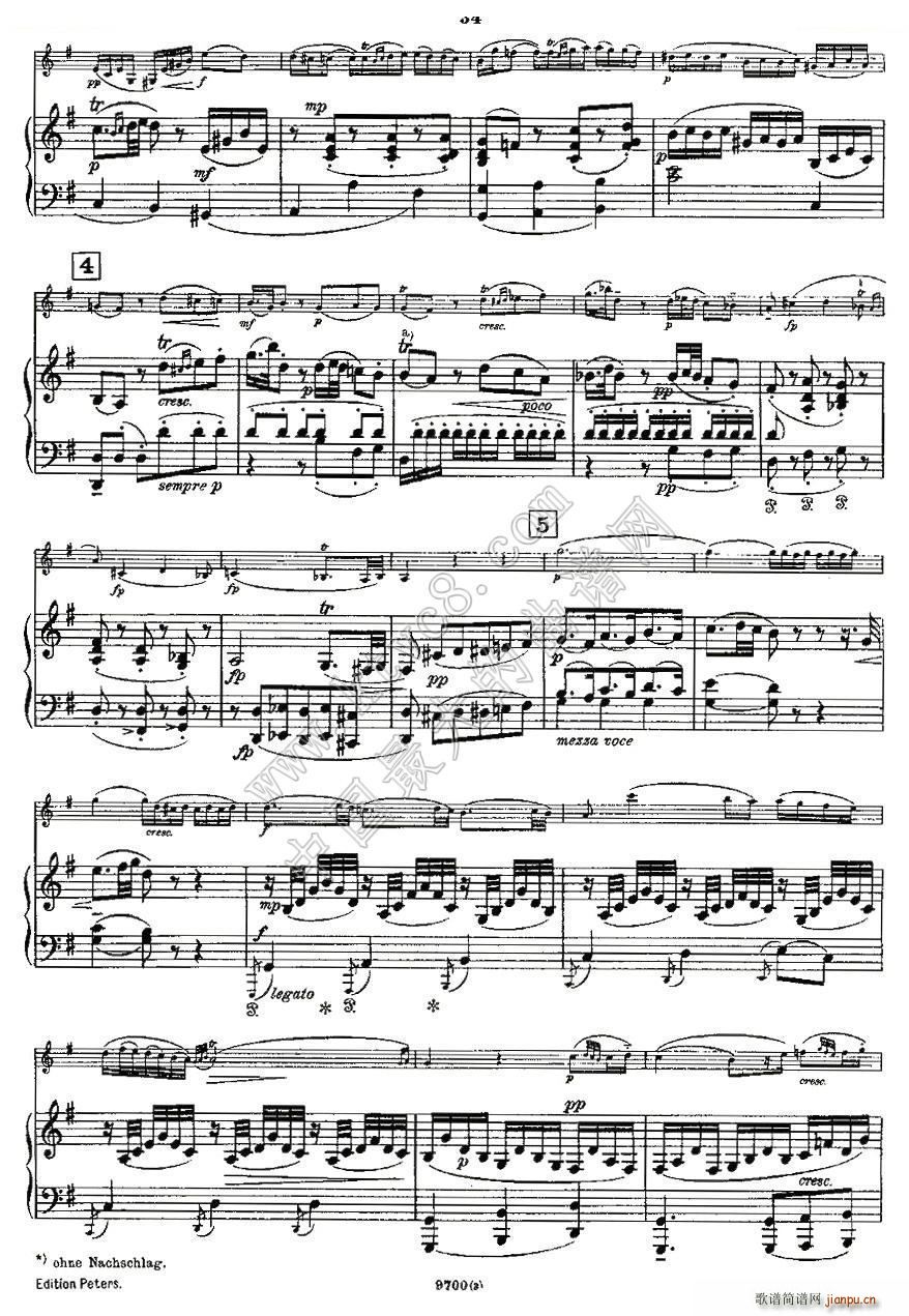Mozart Violin Sonata No 3 KV 306 ����С�������Q��(С�����V)13