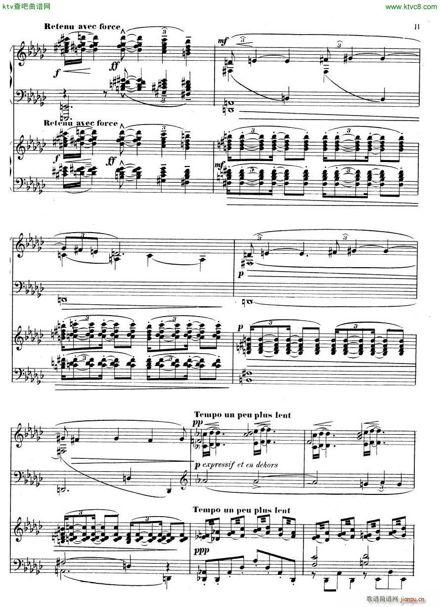 Debussy Ravel 3 Nocturnes 2pno(����V)42