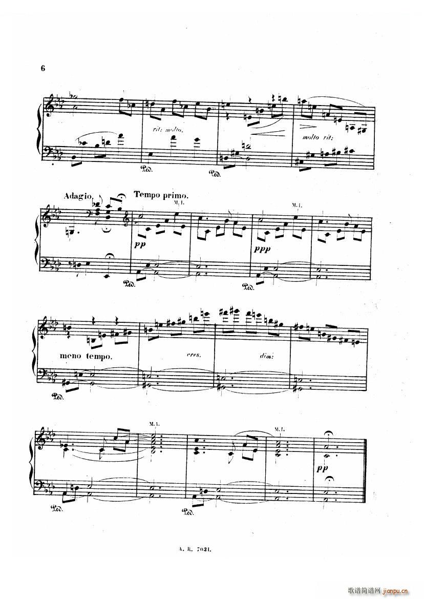 Albeniz op 71 no 6 op 71 no 6(ʮ�ּ�����)15