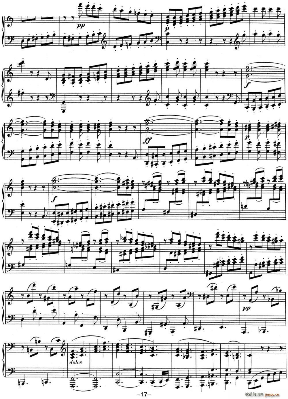 ؐ���������Q��03 C���{ Op 2 No 3 C major(����V)17