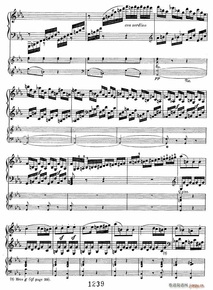Beethoven op 37 Piano Concerto no 3 2pno red ��(����V)6
