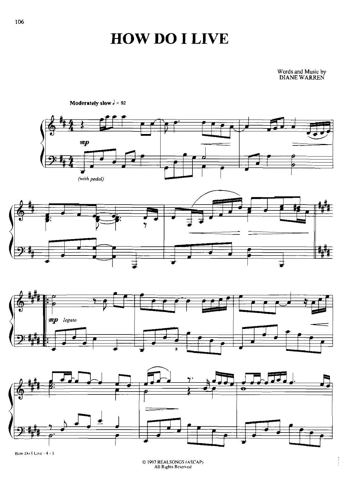 MOW DO I LIVE Dan Coates �������{ ��(����V)1