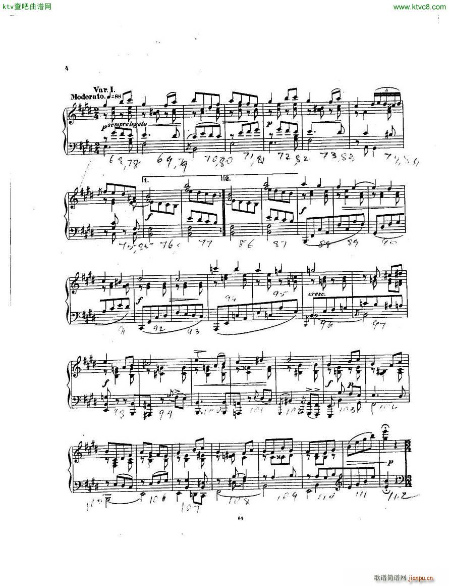 Antipov op 3 Variations(����V)3