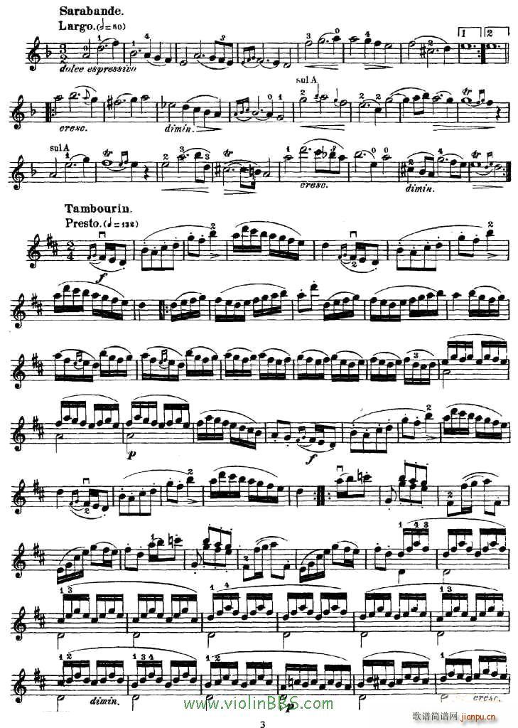 Sonata No.3 in D(ʮ�ּ�����)3