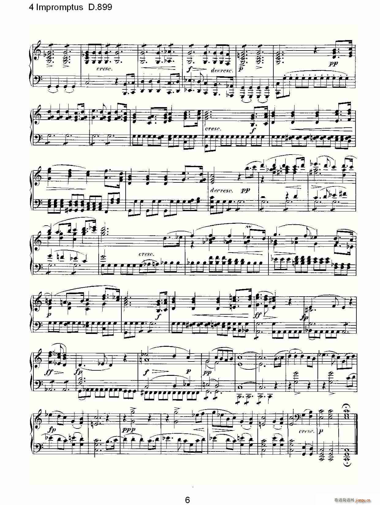 4 Impromptus D.899(ʮ�ּ�����)6