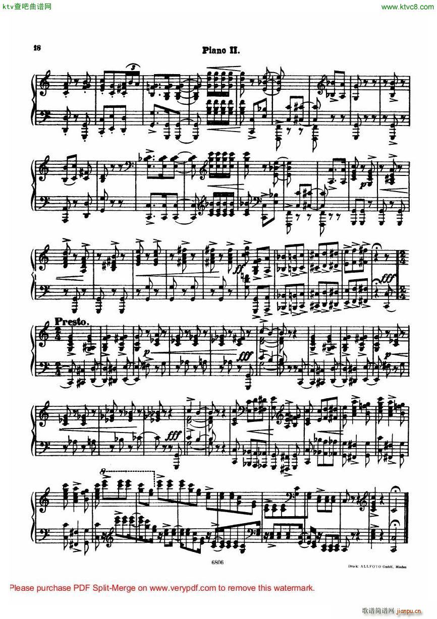 Arensky op 23 Suite No 2 Silhouettes(����V)39